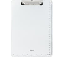 Папка-планшет DELI A4, металл, серебристый, 18 шт в упаковке 64504