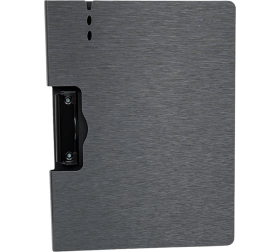 Папка-планшет DELI 64512 DK-GREY A4 полипропилен вспененный темно-серый с крышкой, 24 шт 1394374