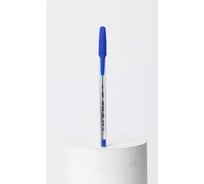 Шариковая ручка DELI Think EQ3-BL прозрачный корпус синие чернила линия 1 мм, 12 шт 1658015