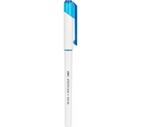 Шариковая ручка DELI Arrow EQ23-BL белый/голубой корпус диаметр 0.7 мм синие чернила, 12 шт 1485596