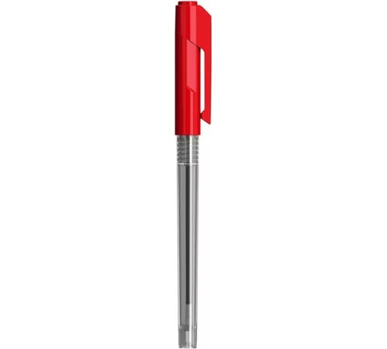 Шариковая ручка DELI Arrow EQ00940 прозрачный/красный корпус диаметр 0.7 мм красные чернила красный, 12 шт 1143798