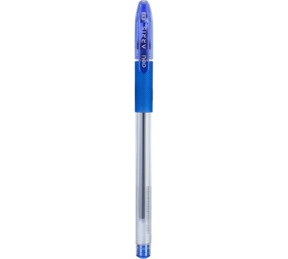 Шариковая ручка DELI Arris EQ55-BL диаметр 0.7 мм синие чернила резиновая манжета, 12 шт 1505210