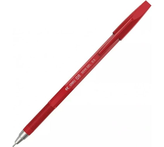 Набор шариковых ручек DELI Think EQ8-RD красные чернила 12 шт линия 0.5 мм, 12 упак 1658025