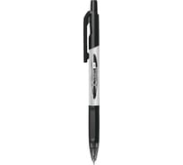 Автоматическая шариковая ручка DELI X-tream EQ11-BK металлический серый/черный корпус диаметр 0.7 мм черные чернила резиновая манжета, 12 шт 1204744