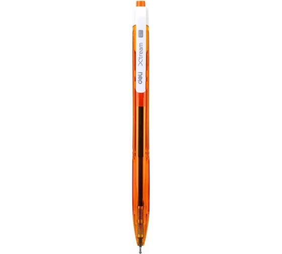 Автоматическая шариковая ручка DELI X-tream EQ02830 корпус ассорти диаметр 0.7 мм синие чернила сменный стержень линия 0.4 мм, 12 шт 1215488