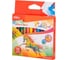 Восковые мелки DELI Colorun EC20800 12 цветов картонная коробка европодвес, 24 упак 1204941 2
