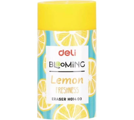 Ластик DELI Blooming EH01400 цилиндр 22x43 мм ассорти, 30 шт 1027141