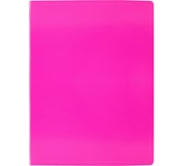Папка БЮРОКРАТ Double Neon DNE07V30PINK с 30 прозрачными вкладками, A4, пластик, 0.7 мм, розовый, 14 шт 1131763