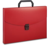 Портфель БОБЮРКРАТ BPP01RED 1 отделение, A4, пластик 0.7 мм, красный, 14 шт 816264
