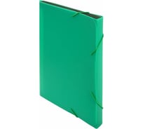 Портфель БЮРОКРАТ BPR6GRN 6 отделений, A4, пластик 0.7 мм, зеленый, 18 шт 876079