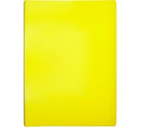 Папка БЮРОКРАТ Double Neon с 10 прозрачными вкладками, A4, пластик, 0.7 мм, желтый, 14 шт 1131760