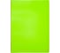 Папка БЮРОКРАТ Double Neon с 10 прозрачными вкладками, A4, пластик, 0.7 мм, салатовый. 14 шт 1131752 1