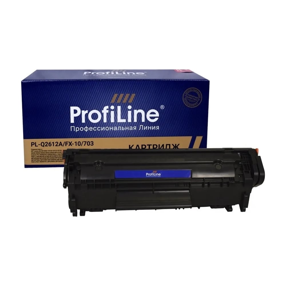 Картридж ProfiLine №12A 2000 копий PL_Q2612A/FX-10/703 - выгодная цена,  отзывы, характеристики, фото - купить в Москве и РФ