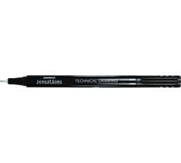 Капиллярная ручка ZEBRA drawing pen 30091 корпус черный, d 0.1 мм, чернила черные 12 шт 1583030