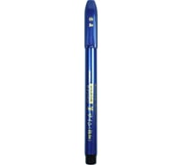 Капиллярная ручка ZEBRA brush pen 51860 корпус синий, чернила черные, игловидный пишущий наконечник 10 шт 1583020