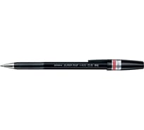 Шариковая ручка ZEBRA H-8000 корпус черный, d 0.5 мм, чернила черные, сменный стержень 10 шт 1582904