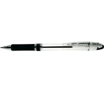 Шариковая ручка ZEBRA Jimnie 10111 d 0.7 мм, чернила черные, сменный стержень, линия 0.5 мм, резиновая манжетка 12 шт 829325