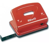 Дырокол KW-TRIO Classic Medium 942 16 листов металл ассорти 2 отверстия с линейкой 811659