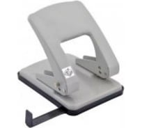 Дырокол KW-TRIO Stylish Heavy Duty 976L/GR 40 листов металл серый 2 отверстия с линейкой 811691