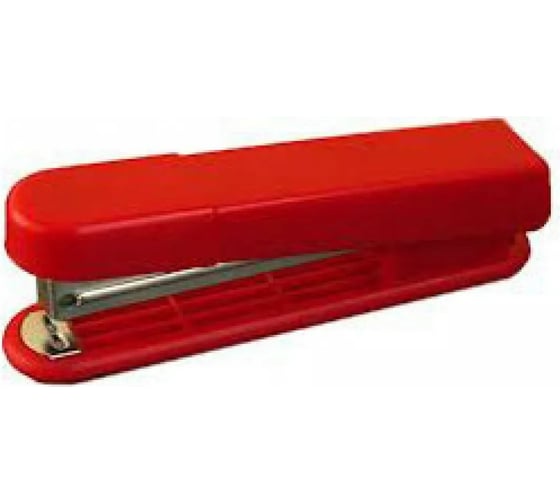 Степлер KW-TRIO 5220RED N10 10 листов красный 100 скоб металл/пластик 812286