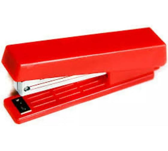 Степлер KW-TRIO 5280RED N10 10 листов встроенный антистеплер красный 50 скоб закрытый 812292 1