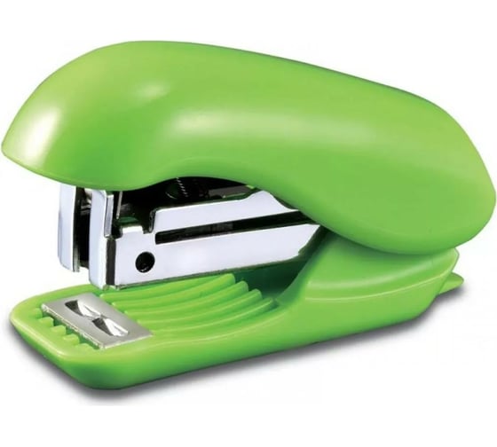 Ручной степлер KW-TRIO mini Dolphin 056C3 15 листов встроенный антистеплер ассорти 50 скоб 948192