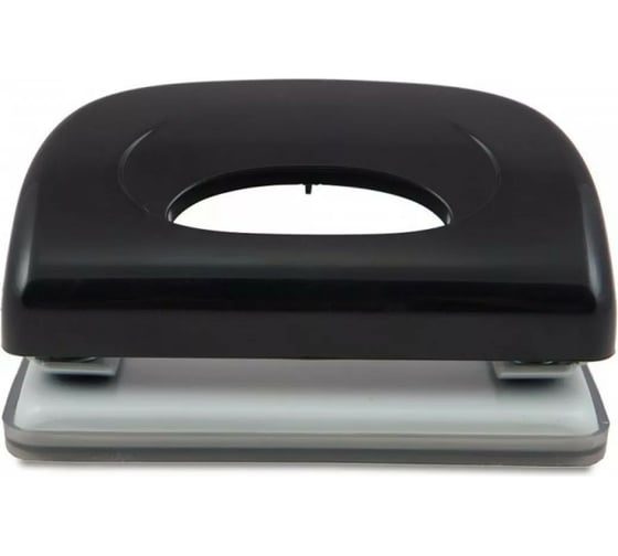 Дырокол KW-TRIO Dolphin 091x9 10 листов пластик ассорти 2 отверстия с линейкой 811579