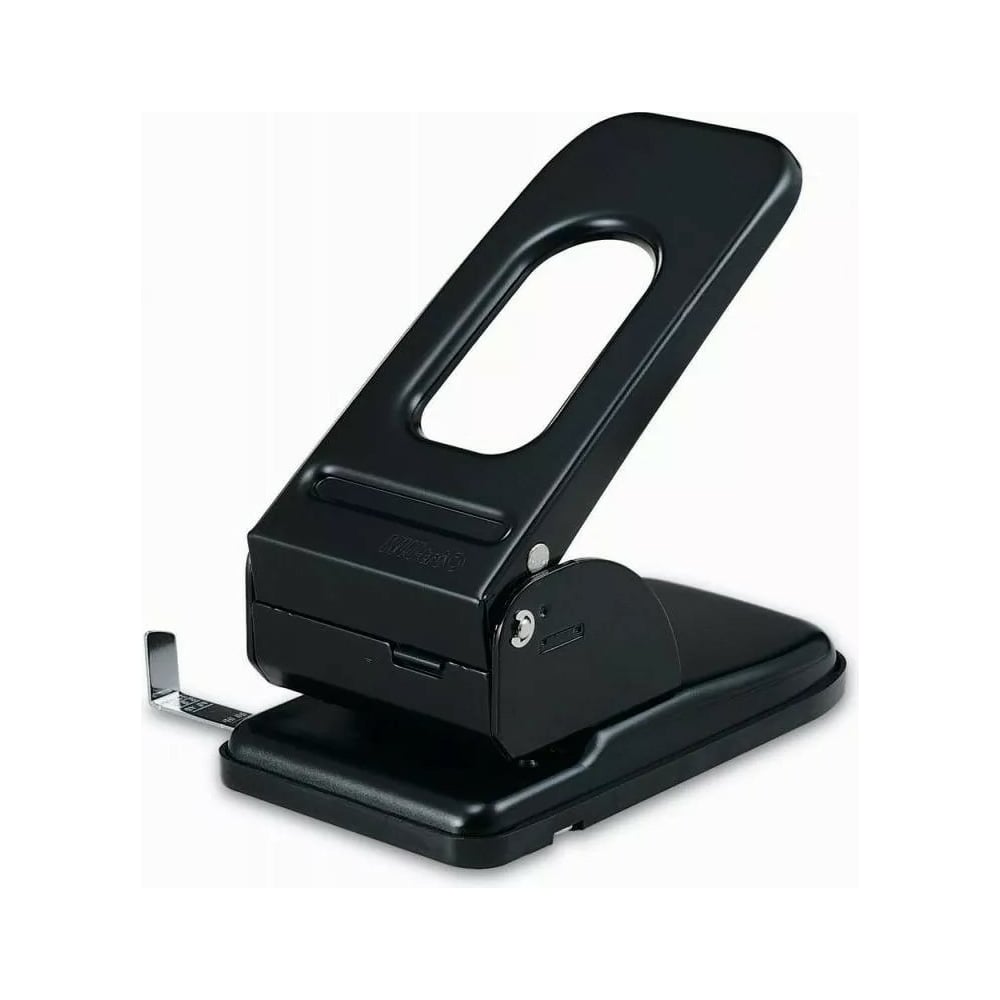 Дырокол KW-TRIO Heavy Duty 967 70 листов металл черный 2 отверстия с ...