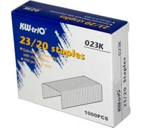 Оцинкованные скобы для степлера KW-TRIO 23/20 023K картонная коробка 1000 шт в упаковке 812049