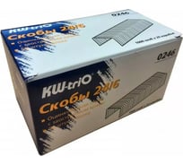 Оцинкованные скобы для степлера KW-TRIO 24/6 0246/20 20x1000 шт в упаковке 812052