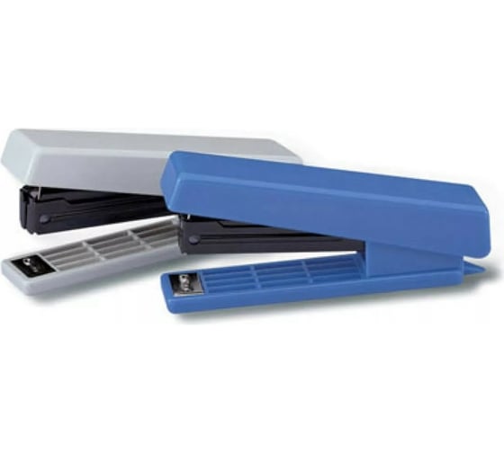Степлер KW-TRIO 5280blu N10 10 листов встроенный антистеплер синий 50 скоб закрытый 812290 1