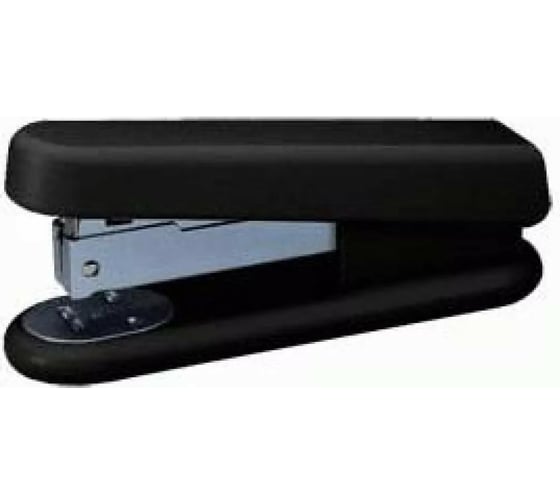 Ручной степлер KW-TRIO 5280BLCK N10 10 листов встроенный антистеплер черный 50 скоб металл/пластик закрытый 812289 1