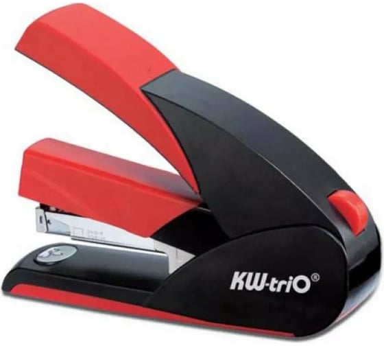 Настольный степлер KW-TRIO Lever-Tech 5652BK/RED 20 листов снижение усилия черный/красный 812354 1