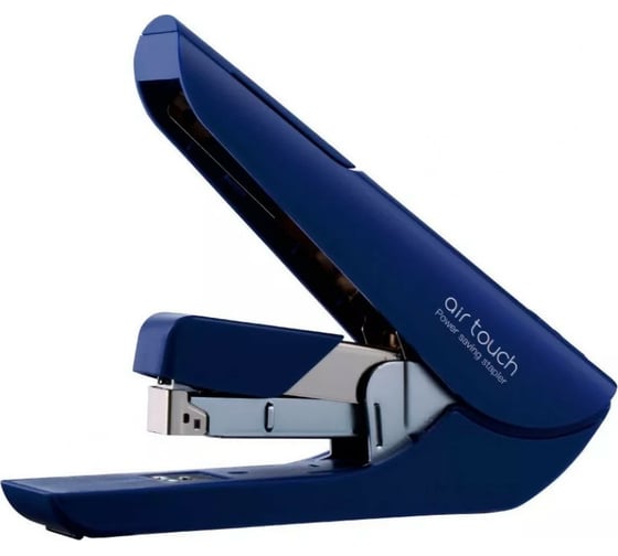 Настольный степлер KW-TRIO Half strip Air touch 05013-BLU 24/6 24/8 26/6 26/8 60 листов синий 100 скоб 1175614