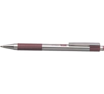Шариковая ручка ZEBRA F-301 EF301WR автоматическая, корпус красный, d 0.7 мм, чернила синие, сменный стержень 1582764