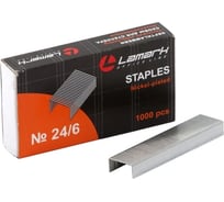 Скобы для степлера Lamark № 24/6, 1000 шт., упаковка 20 шт. SL0187