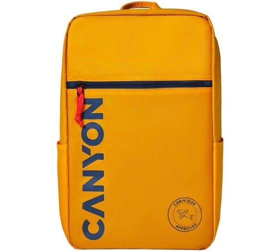 Рюкзак для ручной клади и ноутбука Canyon CSZ-02, желтый CNS-CSZ02YW01