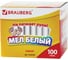 Мел BRAUBERG белый, антипыль, набор 100 штук, круглый 223550 6