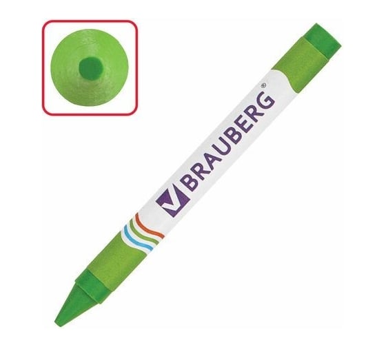 Восковые карандаши BRAUBERG ПИФАГОР 12 цветов 222962