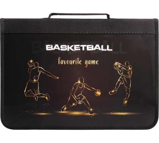 Папка для труда BRAUBERG Basketball А4, с ручкой,1 отделение, органайзер, молния вокруг 270344 1