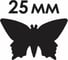 Фигурный дырокол ОСТРОВ СОКРОВИЩ Бабочка диаметр вырезной фигуры 25 мм 227164 7