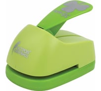 Фигурный дырокол ОСТРОВ СОКРОВИЩ Листок клевера диаметр вырезной фигуры 38 мм 227169