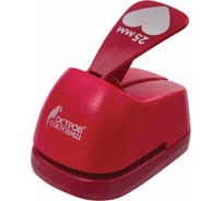 Фигурный дырокол ОСТРОВ СОКРОВИЩ Сердце диаметр вырезной фигуры 25 мм 227160