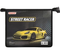 Папка для тетрадей ПИФАГОР Street Racer А5, 1 отделение, пластик, молния сверху 270137