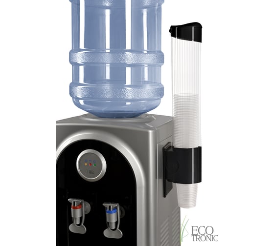 Держатель для стаканов ECOTRONIC черный ETK4007/