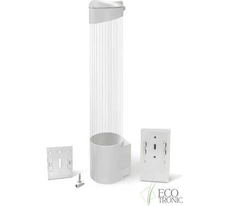 Держатель для стаканов ECOTRONIC белый ETK2724/