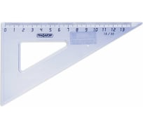 Треугольник ПИФАГОР пластик 30х13 см, тонированный, прозрачный 210617