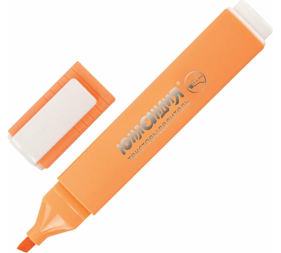 Текстовыделитель ЮНЛАНДИЯ COLORSTAR PASTEL, персиковый, линия 1-4 мм 151715 1