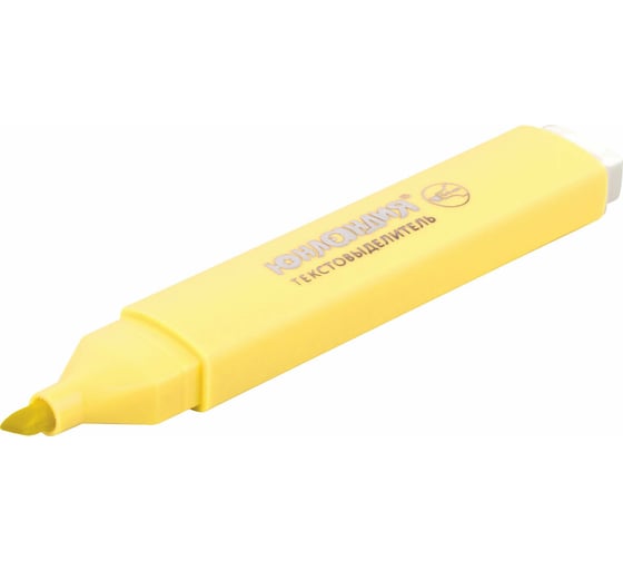 Текстовыделитель ЮНЛАНДИЯ COLORSTAR PASTEL, ваниль, линия 1-4 мм 151710