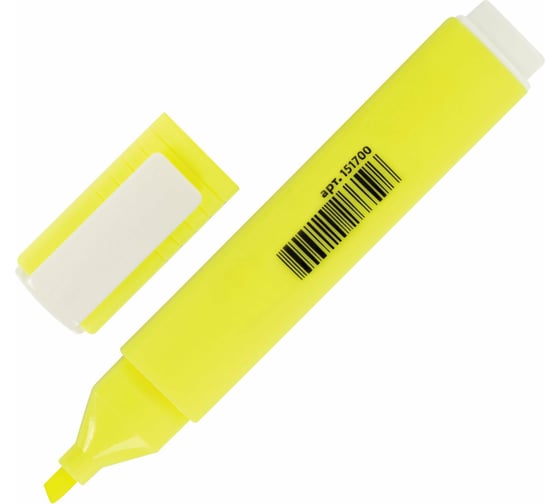 Текстовыделитель ЮНЛАНДИЯ COLORSTAR, желтый, линия 1-4 мм 151700